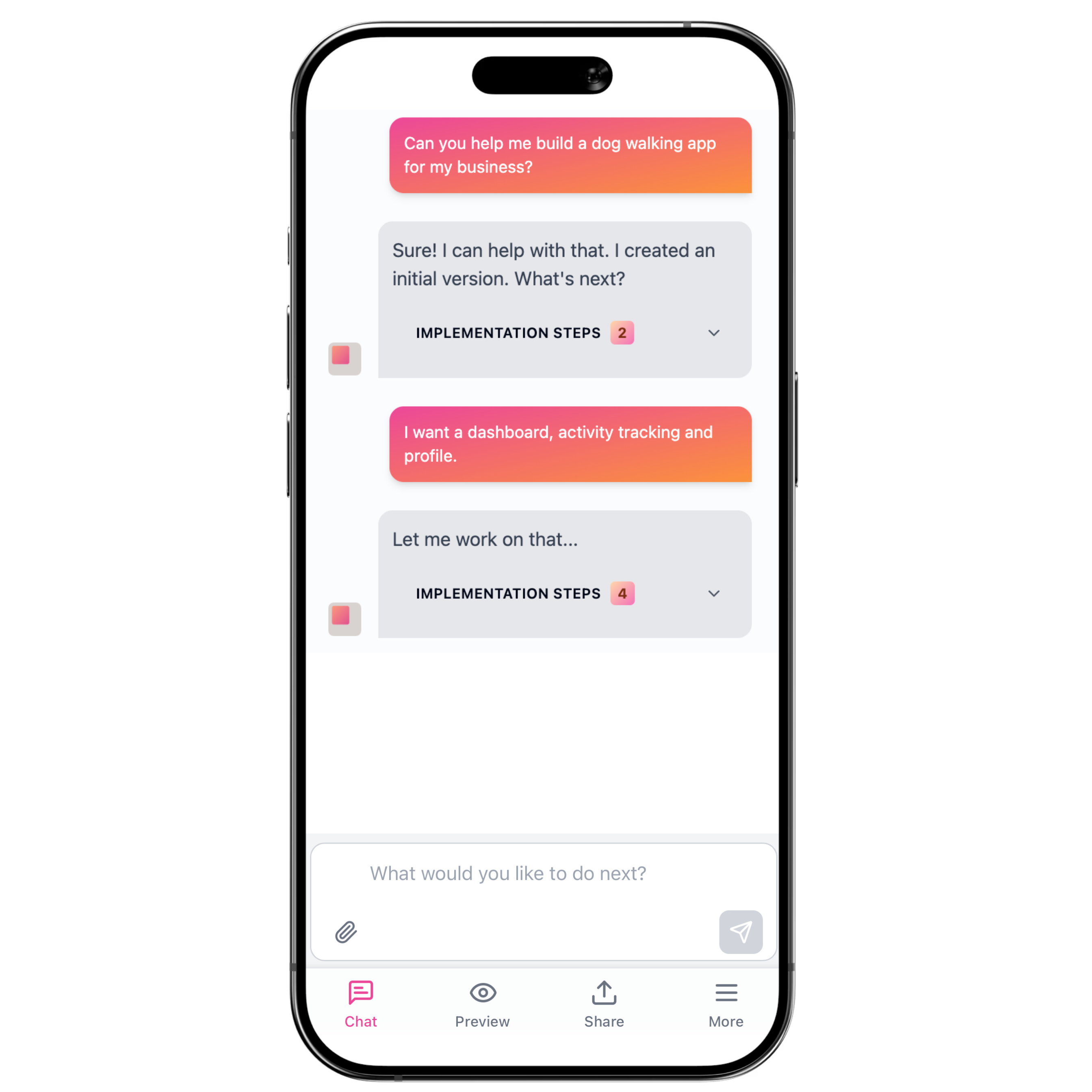 Build with Chat